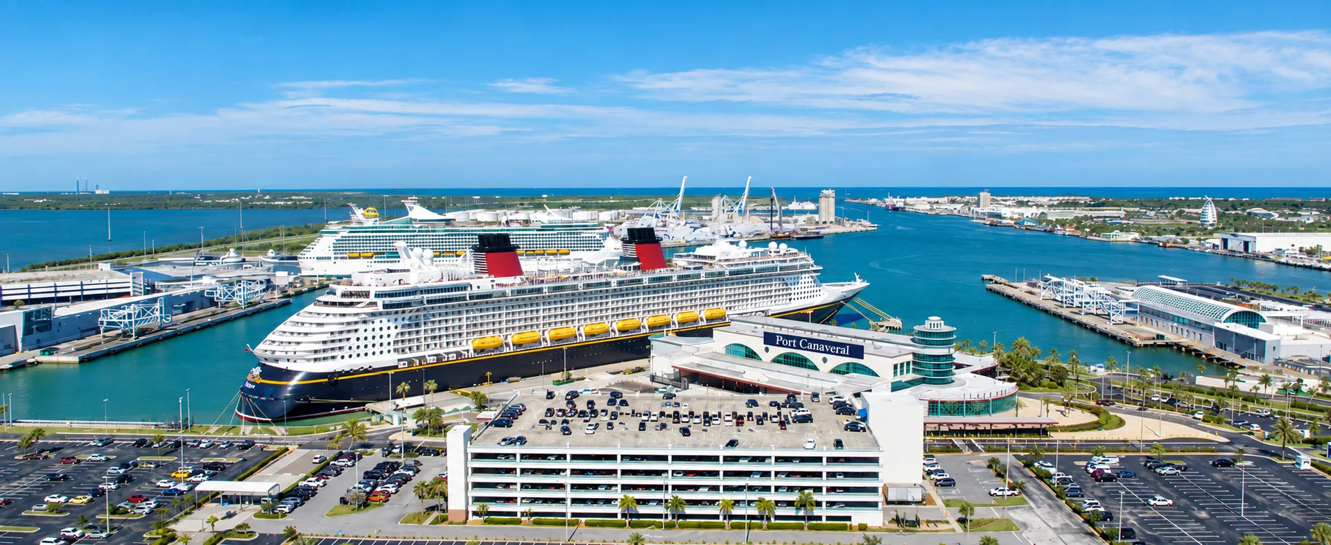 Cruise ships at Port Canaveral